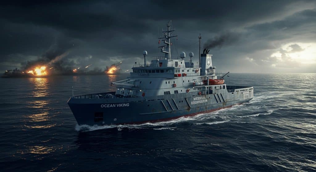 Tirs sur l’Ocean Viking : SOS Méditerranée Dénonce l’Attaque