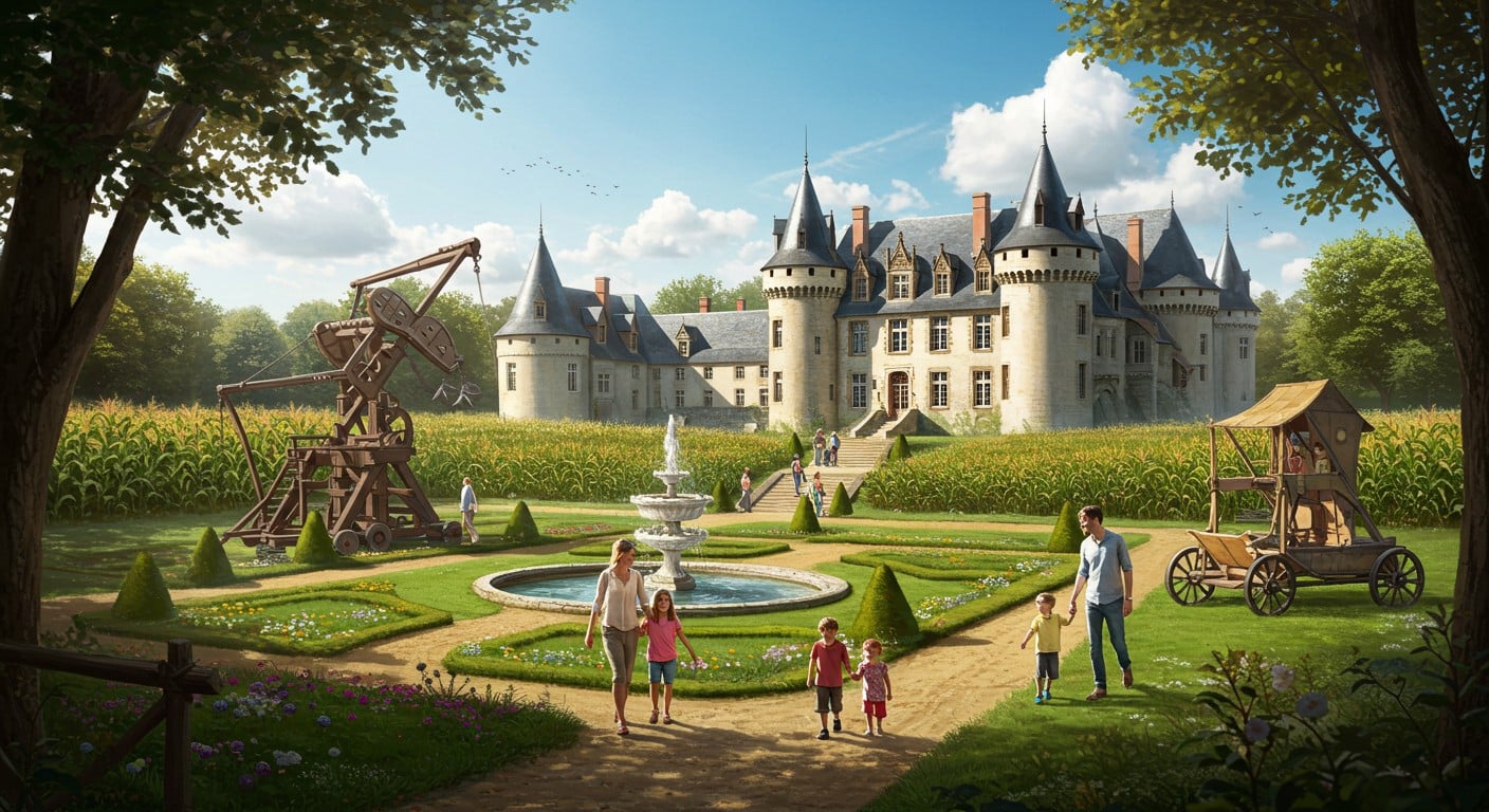 Découvrez les 5 châteaux incontournables de Charente-Maritime pour des sorties en famille : jardins, animations médiévales et escape games vous attendent !