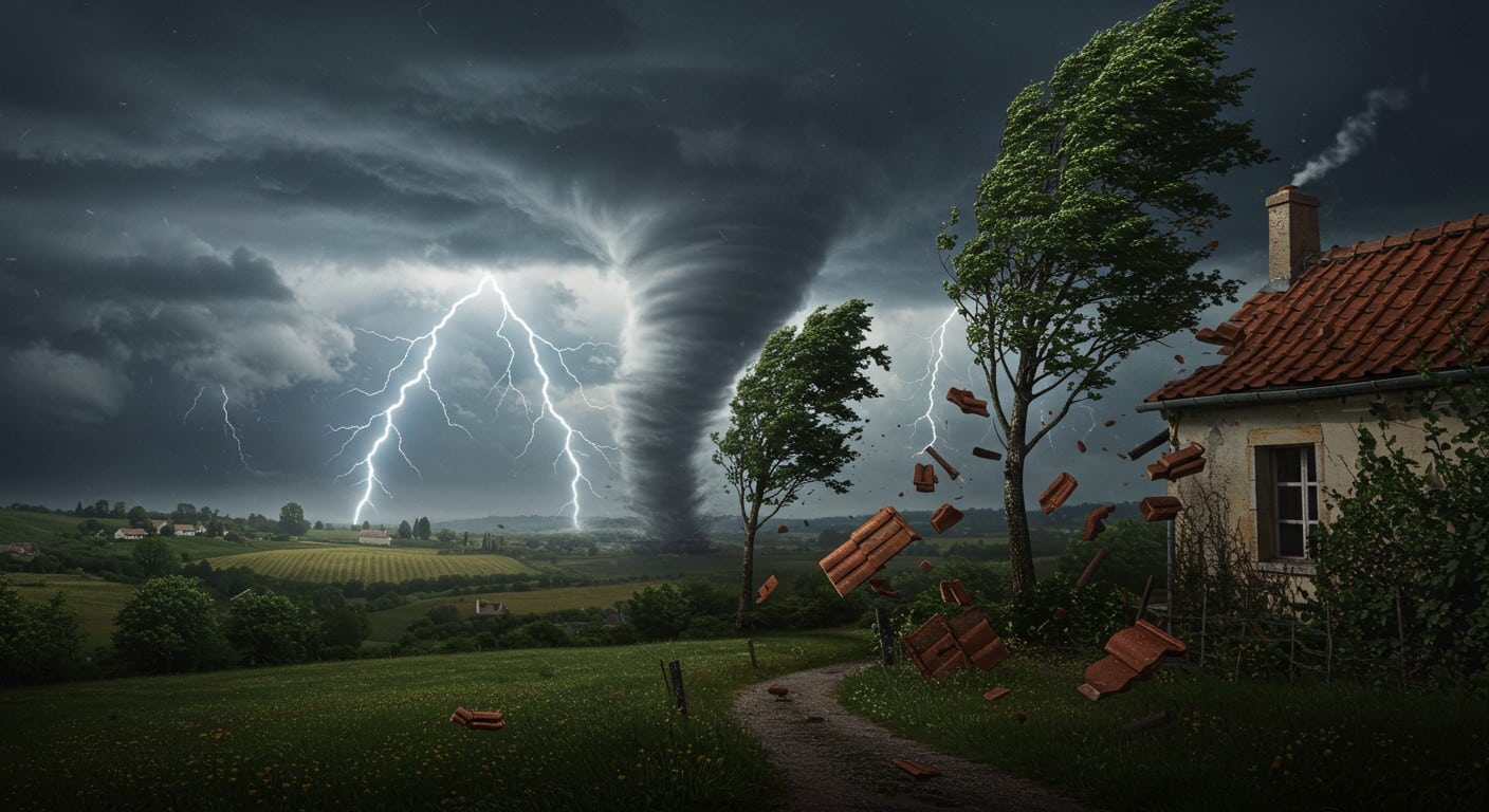 Deux tornades frappent près de Chartres et Montargis, causant des dégâts. Découvrez les impacts, les alertes météo et ce que cela révèle sur notre climat.