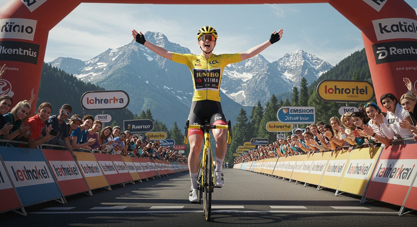 Pauline Ferrand-Prévot domine le Tour de France Femmes 2025, remportant la 9e étape à Châtel. Découvrez son parcours et l'exploit français !