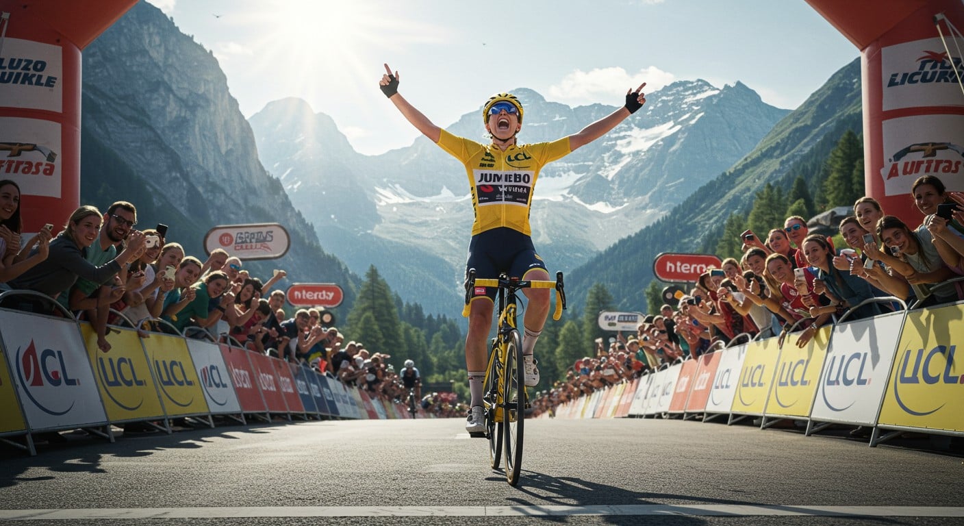 Pauline Ferrand-Prévot remporte le Tour de France Femmes 2025, un exploit historique ! Découvrez le classement final et les moments forts de cette course épique.