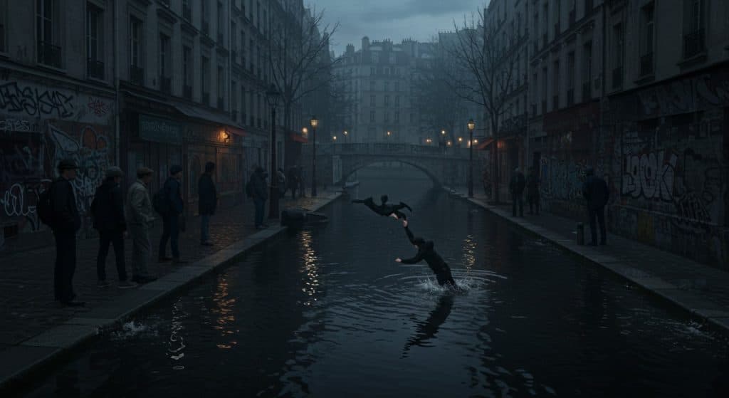 Tragédie à Paris : Héros Malgré Lui dans le Canal Saint-Denis