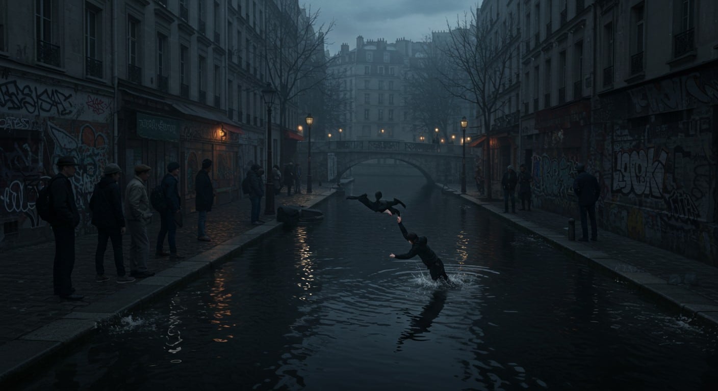 Un homme se noie à Paris en tentant de sauver une femme dans le canal Saint-Denis. Découvrez ce drame poignant et ses implications.