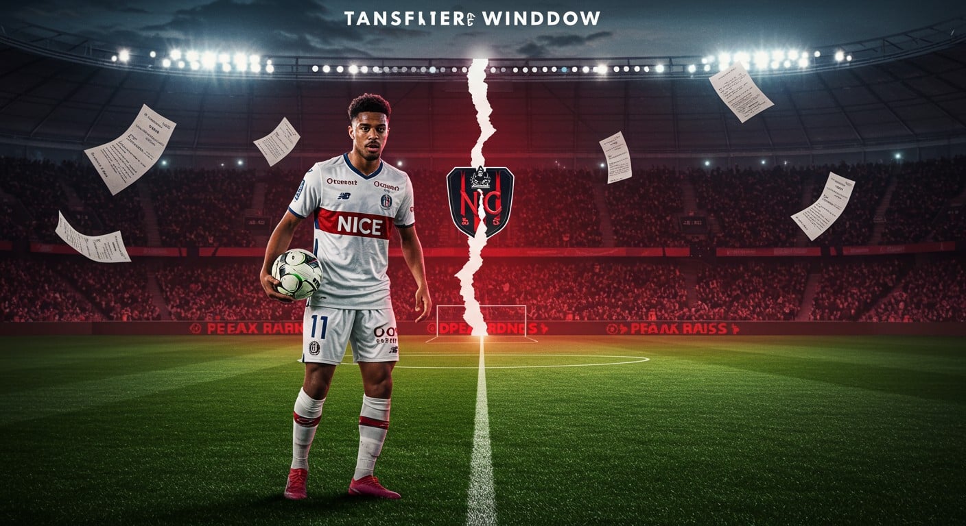 Lassine Sinayoko veut rejoindre Nice, mais Auxerre résiste. Un bras de fer se profile. Découvrez les enjeux de ce transfert brûlant.