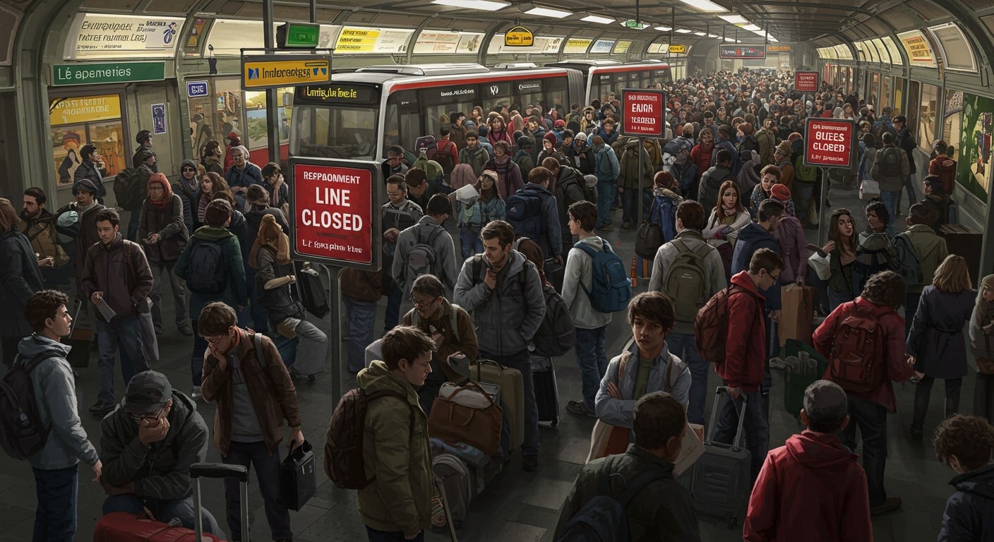 Grèves, travaux, fermetures : la galère des transports en Île-de-France en août 2025. Découvrez les impacts et solutions pour les usagers !
