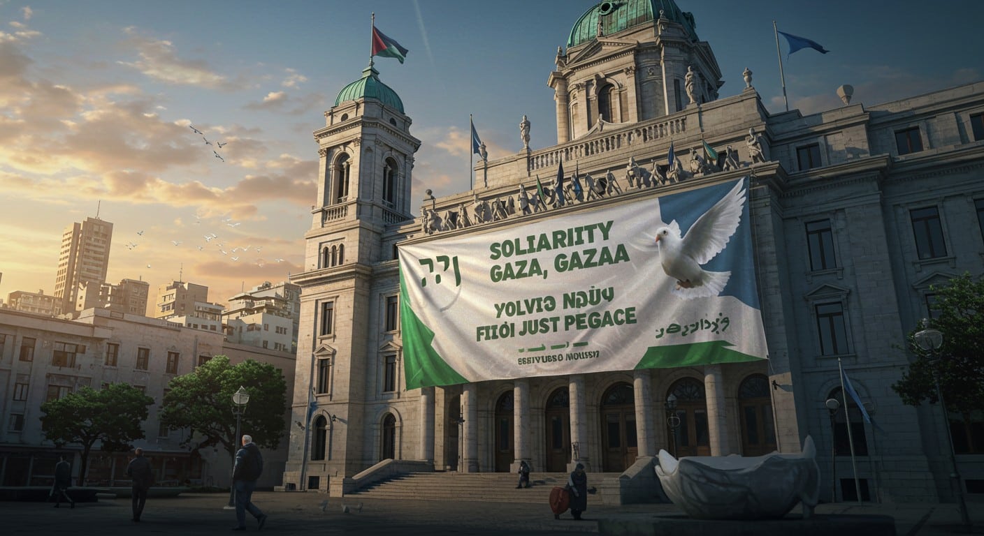 Trappes refuse de retirer sa banderole pour Gaza malgré l'ordre du ministre. Découvrez pourquoi cette ville défend la paix et l'égalité. Lisez la suite !