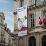 Trappes : Nouvelle Banderole pour la Paix au Proche-Orient