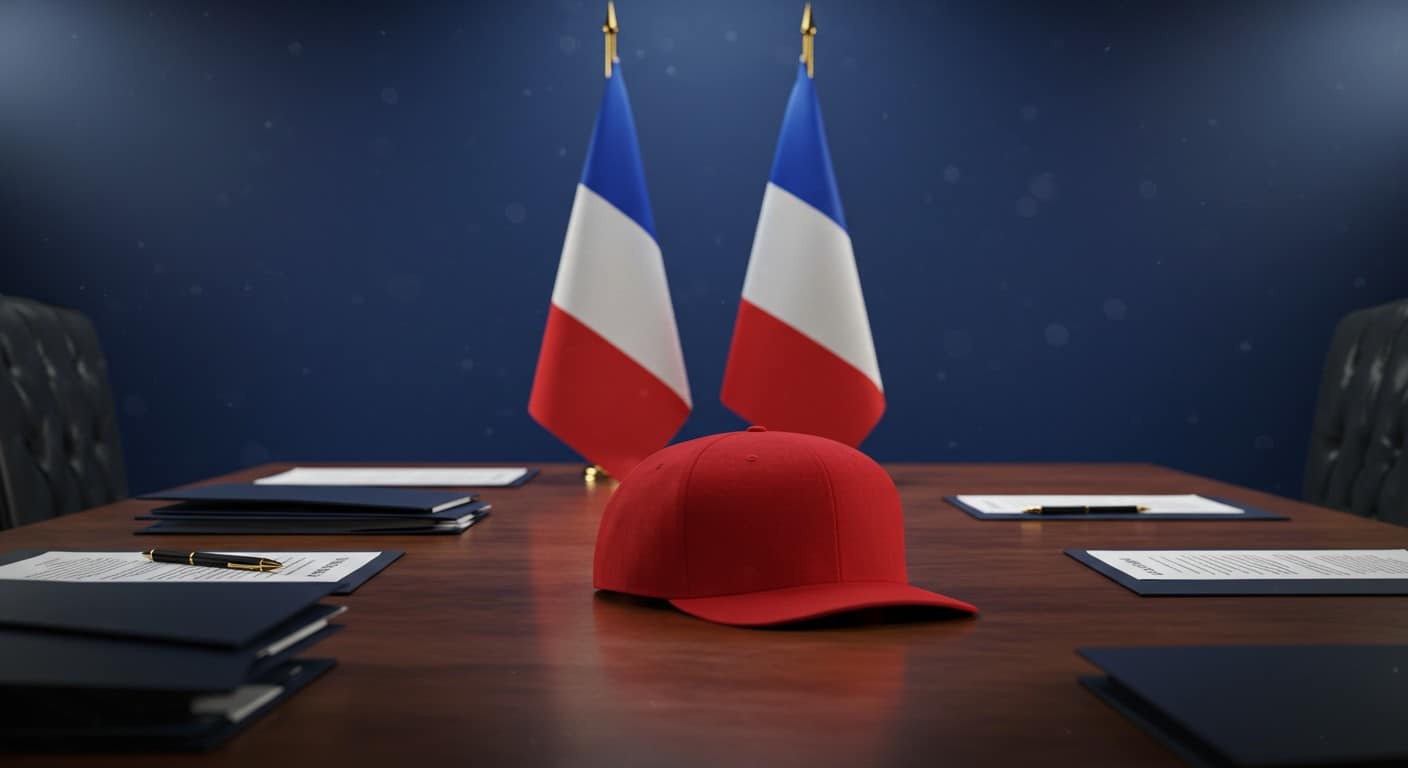 Trump brandit une casquette "quatre ans de plus" face à Macron et Zelensky. Un teasing pour 2028 malgré la Constitution ? Découvrez l’analyse.