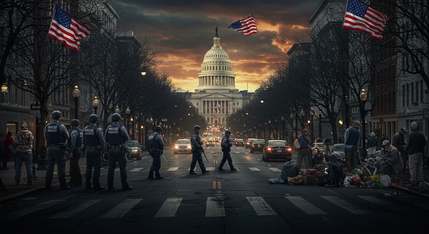 Trump promet de "nettoyer" Washington avec un contrôle fédéral. Criminalité, sans-abrisme : quelles implications ? Découvrez les détails et enjeux.