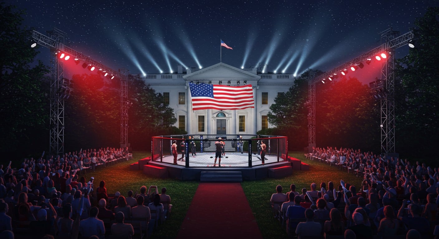 L'UFC organise un gala de MMA à la Maison-Blanche en 2026 pour les 250 ans de l'indépendance américaine. Découvrez les détails de cet événement unique !