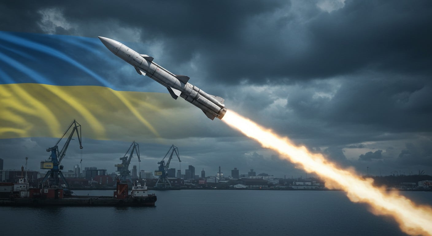 Ukraine révèle son missile Long Neptune, 3 fois plus puissant, avec une portée de 1000 km. Découvrez ses capacités et son impact stratégique.
