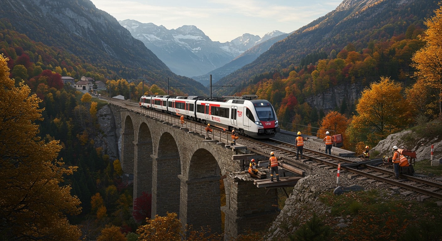 Un an après l'accident de train à Eus, la reconstruction du pont endommagé avance. La ligne TER pourrait rouvrir fin 2025. Quels impacts pour les usagers ?