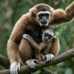 Un Bébé Gibbon Sauveur d’Espèce Née dans la Sarthe