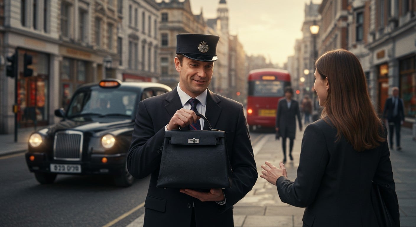 Un chauffeur de taxi londonien retrouve et rend un sac Hermès de 100 000 € oublié par une cliente. Découvrez cette histoire d’honnêteté qui émeut le web !