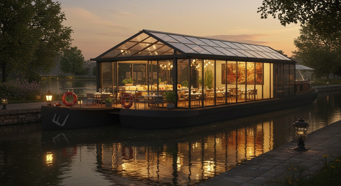Découvrez comment un finaliste de Top Chef transforme une péniche à Reims en restaurant unique. Art, gastronomie et culture s’invitent sur l’eau !