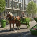 Un Cheval au Service du Tri des Déchets à Sarcelles
