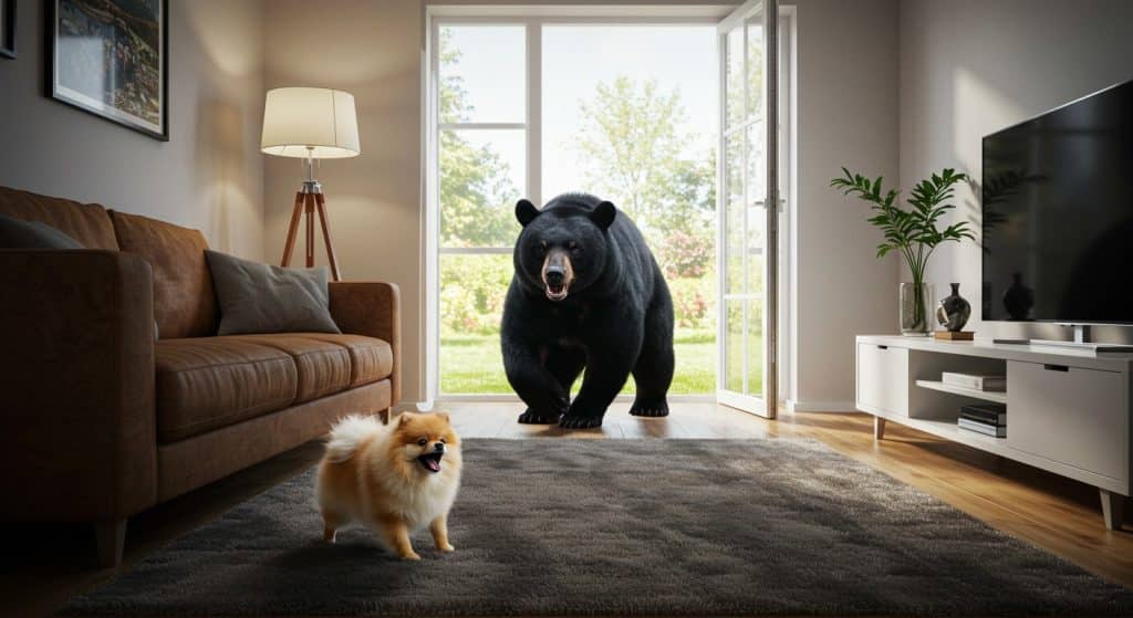 Un Chien Chasse un Ours : Une Aventure Épique à Vancouver