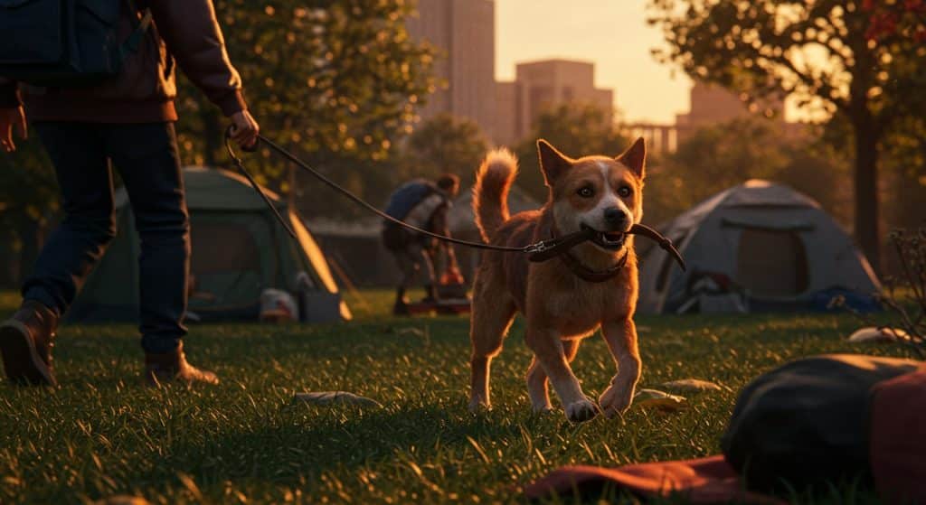 Un Chien Héros Sauve Ses Maîtres Inconscients