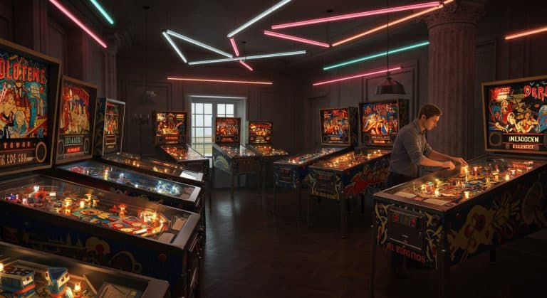Un Collectionneur Expose 436 Flippers Dans Son Château