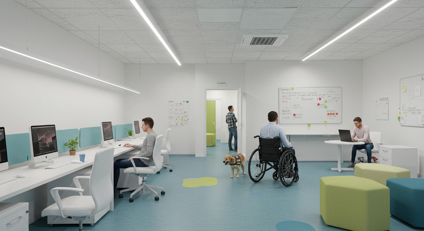 Découvrez La Verrière, un coworking inclusif à Ivry-sur-Seine pour les personnes en situation de handicap ou après un burn-out. Un espace adapté et innovant.