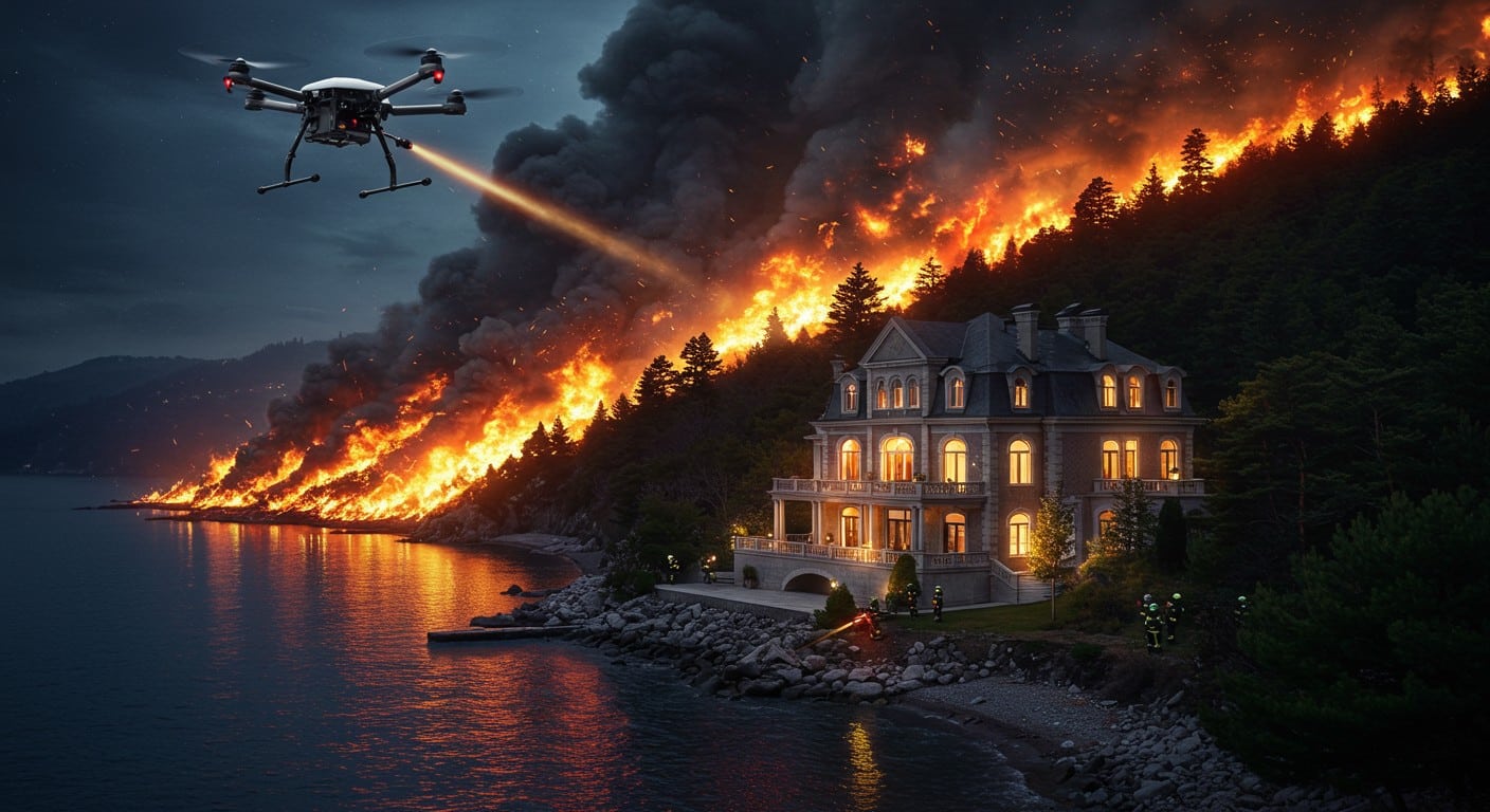 Un drone ukrainien s'écrase près du palais de Poutine, déclenchant un incendie. Découvrez les détails et les implications de cette attaque audacieuse.