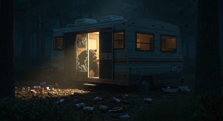 Un Homme Affronte un Ours dans Son Camping-Car : Drame au Nouveau-Mexique
