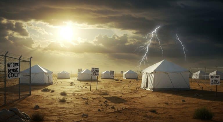 Un Nouveau Camp de Détention Géant au Texas Fait Scandale