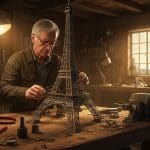 Un Retraité Construit Sa Tour Eiffel : Une Passion Monumentale