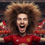Un Supporter Laisse Pousser Ses Cheveux pour Manchester United