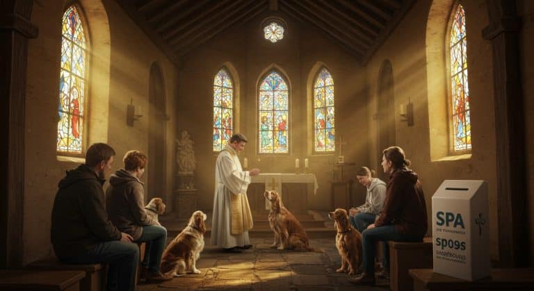 Une Messe Pas Comme les Autres : Chiens Bénis à Sarrebourg