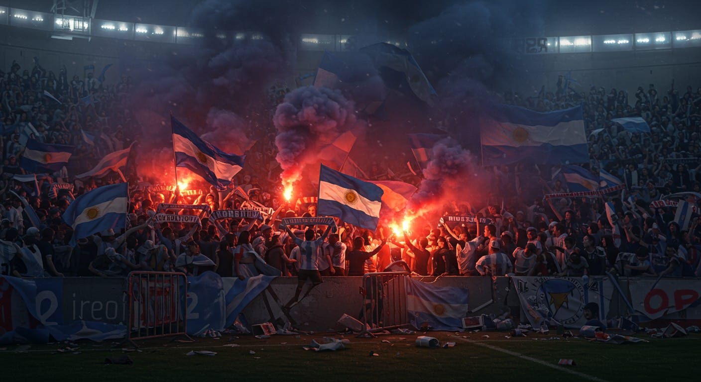Violence lors d’un match de Copa Sudamericana en Argentine : 10 blessés, 90 arrestations. Découvrez les causes et impacts de ces affrontements.