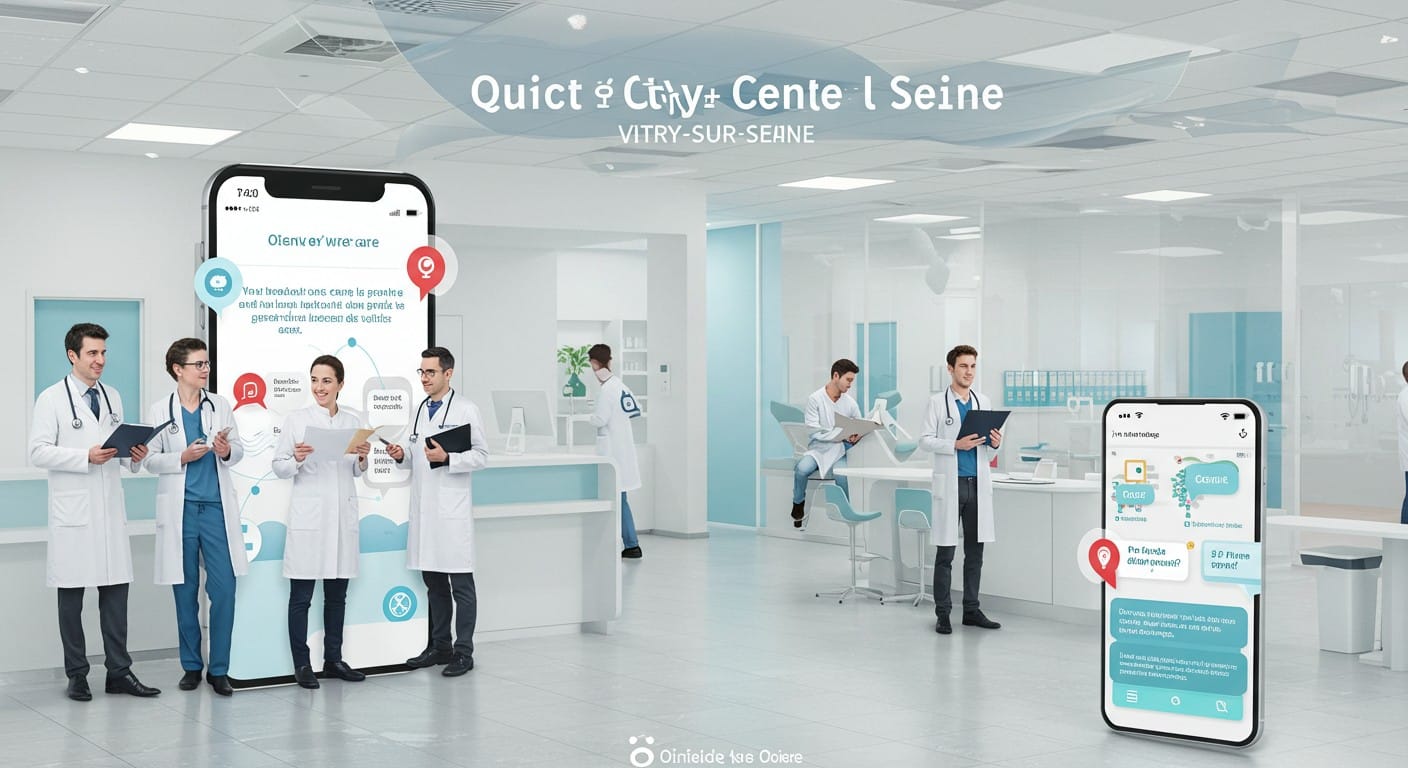 Découvrez comment le nouveau centre médical de Vitry-sur-Seine réduit la pression sur les urgences grâce à un réseau de médecins innovant.
