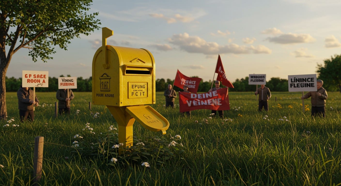Un village de la Vienne kidnappe une boîte aux lettres pour protester contre la disparition des services publics. Découvrez cette révolte rurale unique !