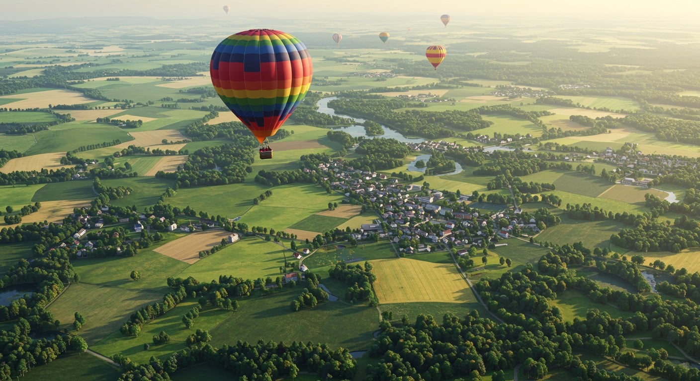 Survolez l’Île-de-France en montgolfière pour une expérience unique et apaisante. Prix, sensations, paysages : tout sur cette aventure aérienne !