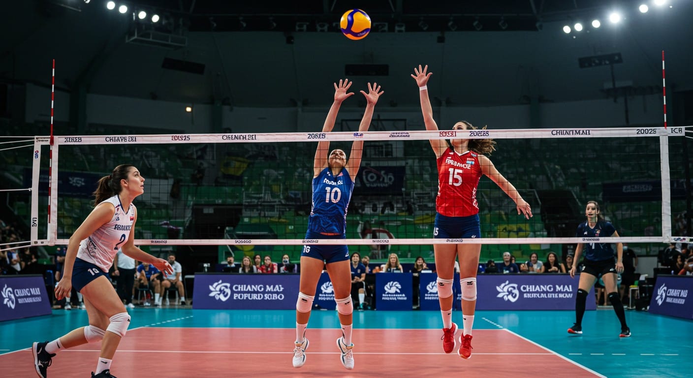 Les Bleues frôlent l'exploit face au Brésil au Mondial de volley 2025, dans un match épique. Découvrez leur parcours et ce qui les attend !