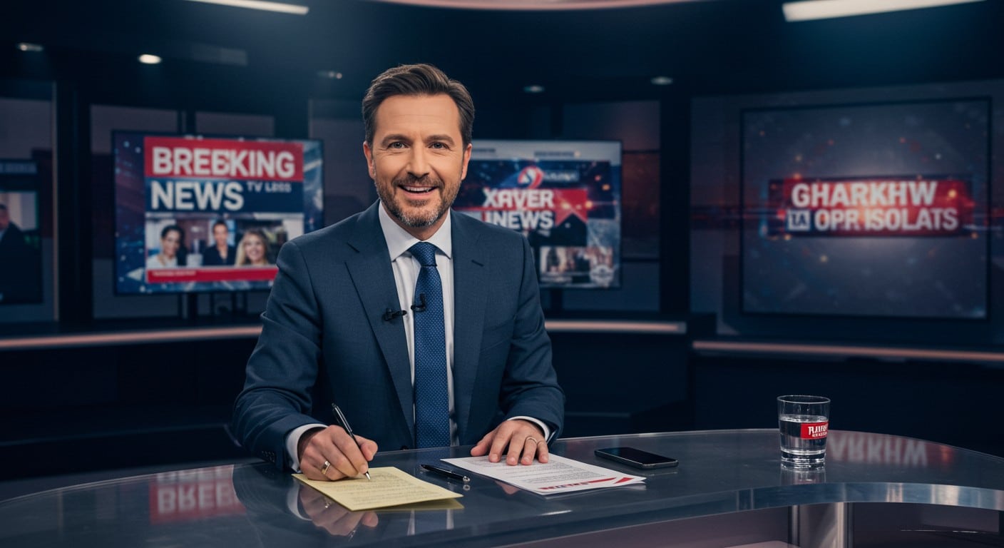 Xavier de Moulins fête 15 ans au JT de 19h45. Découvrez son parcours, sa passion pour l’info et les défis du journalisme télé. Un portrait captivant !