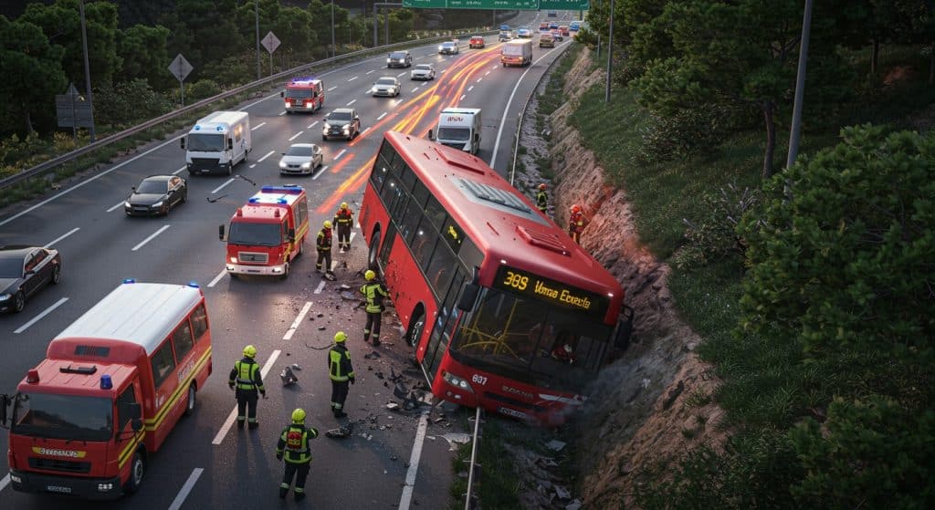 Accident de Car à Barcelone : Drame sur la Route de l’Aéroport