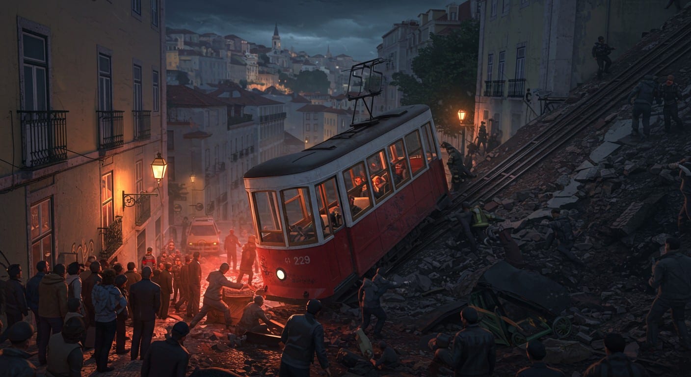 Le funiculaire de Lisbonne déraille, causant 15 morts. Témoignages bouleversants et questions sur la sécurité. Découvrez les détails de ce drame.