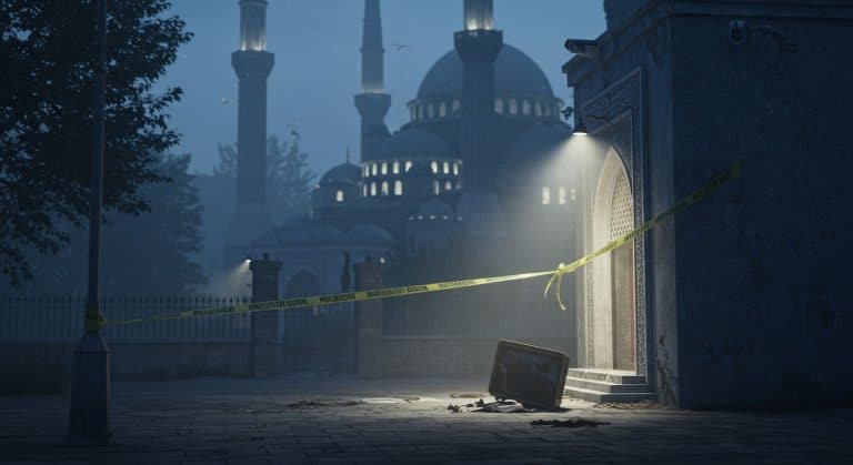 Actes Antimusulmans : Têtes de Cochon Devant Mosquées