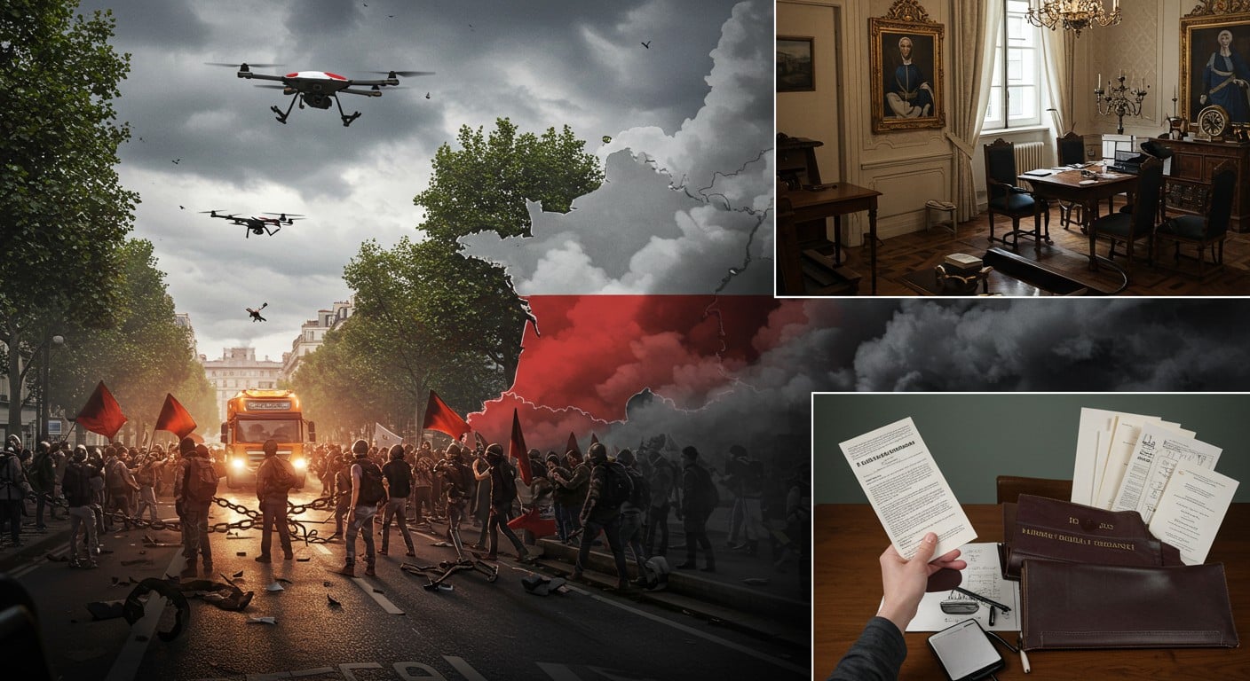 Découvrez les manifestations du mouvement du 10 septembre, les changements politiques avec Sébastien Lecornu et les tensions internationales en Pologne. Infos essentielles de la mi-journée pour rester informé.
