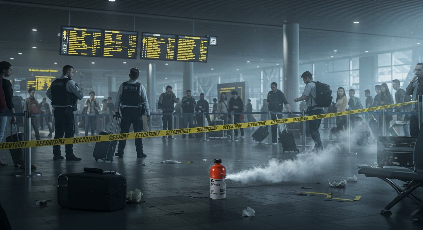 Un homme arrêté à Heathrow pour gaz lacrymogène, terminal fermé. Enquête en cours, pas de motif terroriste. Découvrez les détails de cet incident troublant.