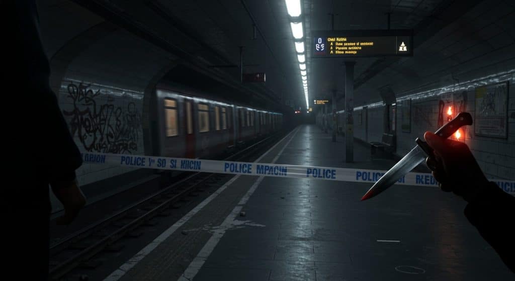 Agression au Couteau dans le RER : Un Adolescent Grièvement Blessé