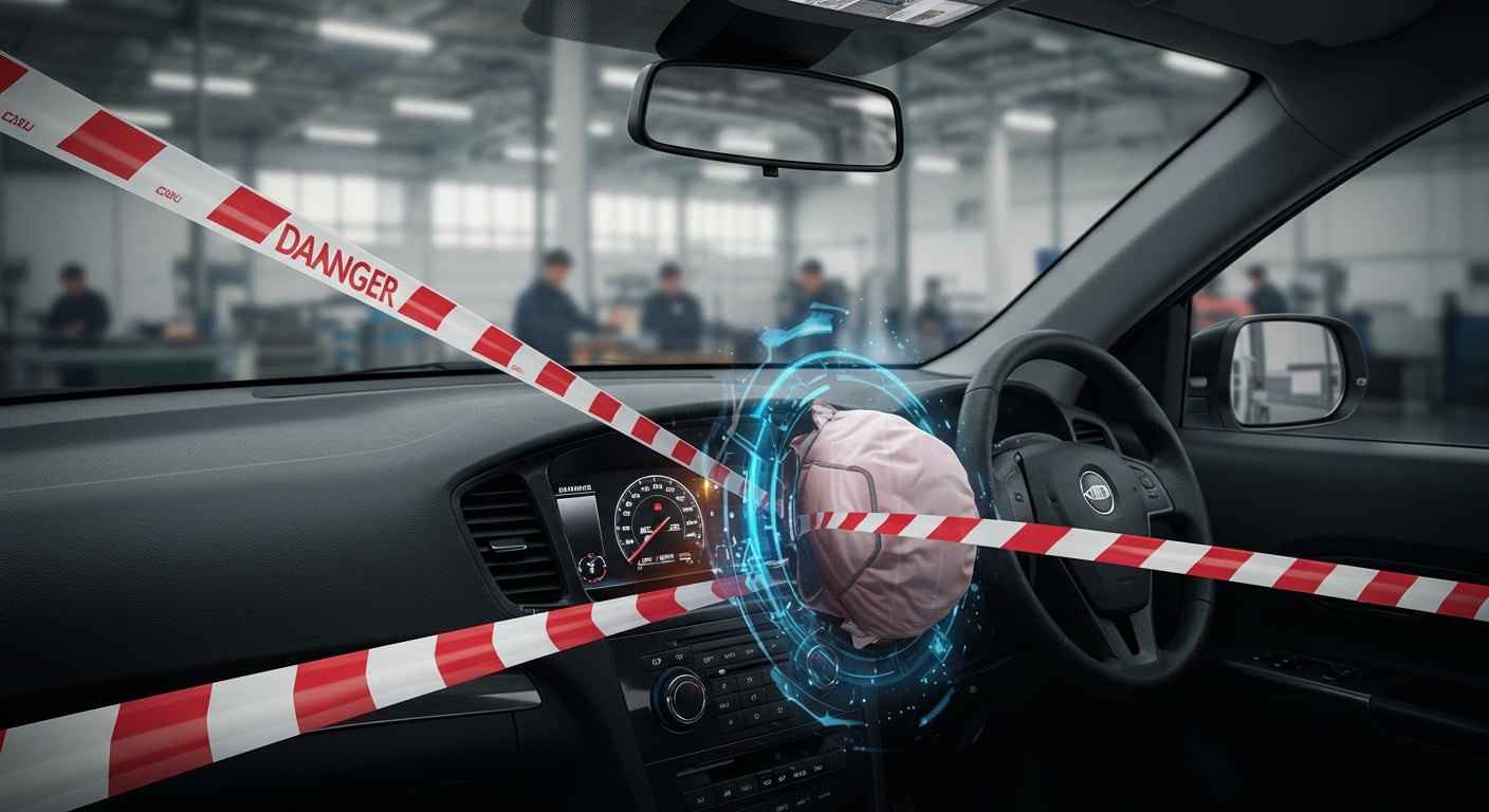 Airbags Takata défectueux : dès 2026, une contre-visite obligatoire menace les véhicules non réparés lors du contrôle technique. Découvrez pourquoi et comment agir !