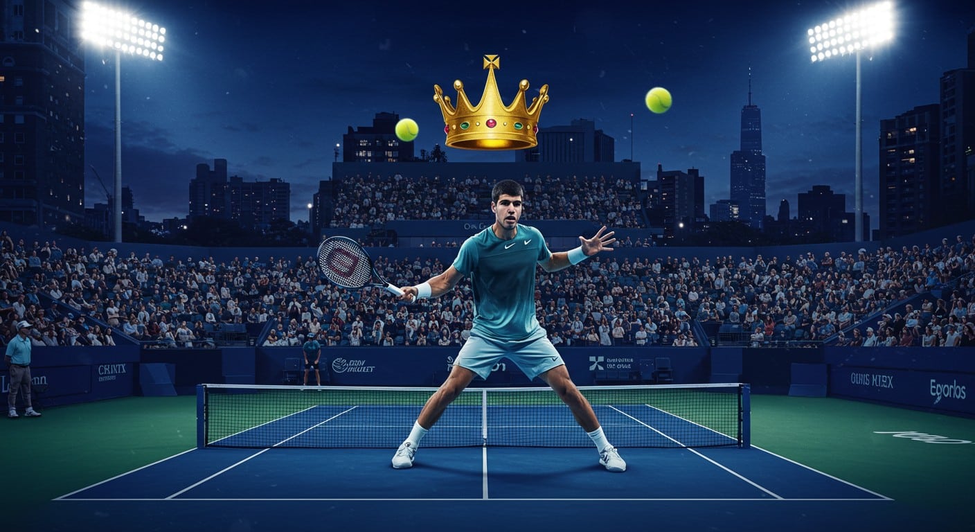 Carlos Alcaraz domine Jannik Sinner à l’US Open 2025 et redevient n°1 mondial. Découvrez les coulisses d’une victoire épique marquée par une polémique inattendue.