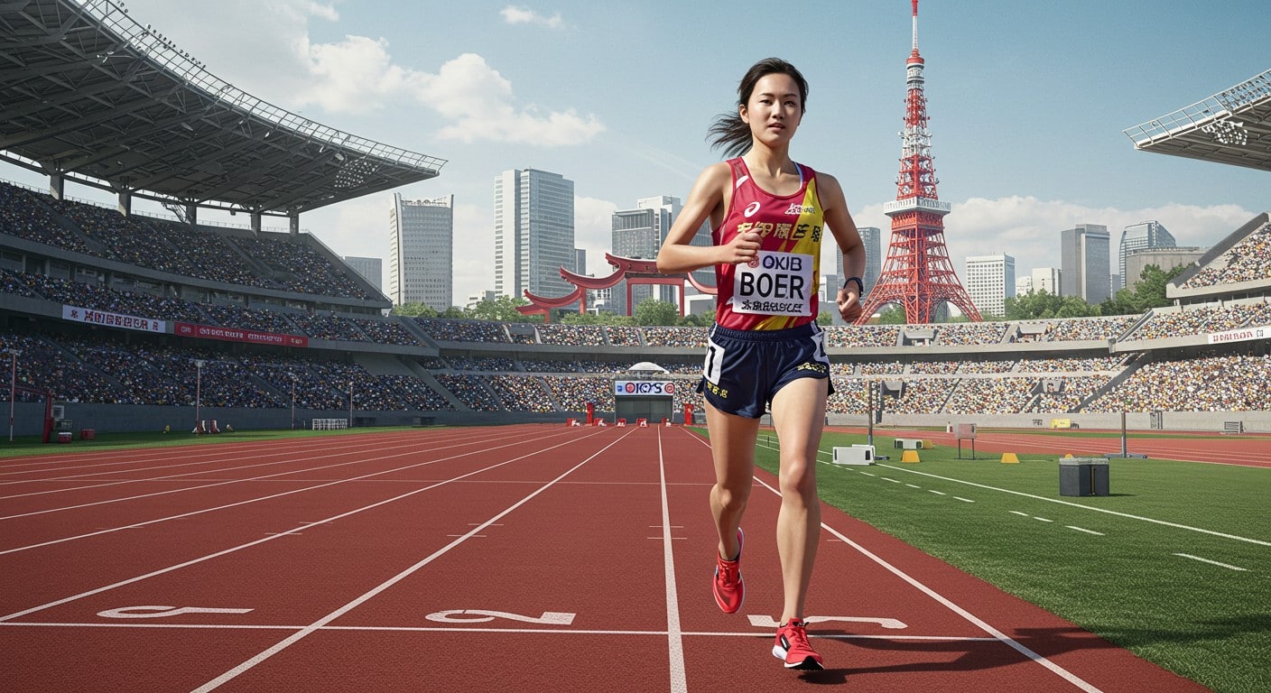 Anaïs Bourgoin, policière et athlète, vise la finale du 800 m aux Mondiaux de Tokyo. Découvrez son parcours unique entre sport et terrain !
