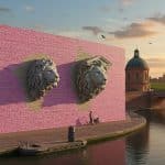 Anamorphose Géante à Toulouse : La Côte du Midi en 3D