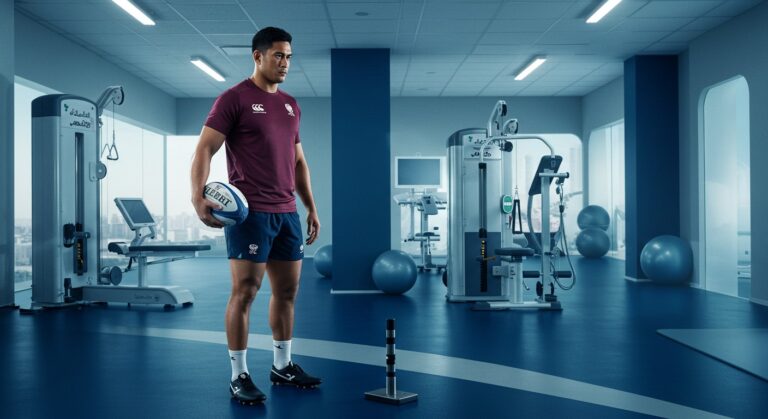 Antoine Dupont : Rééducation au Qatar pour un Retour Gagnant