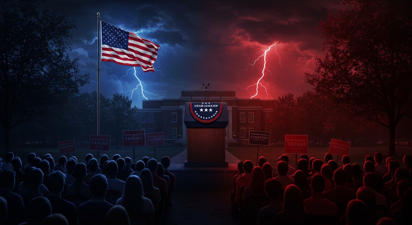 Découvrez comment l'assassinat de Charlie Kirk, proche de Trump, ravive les tensions aux États-Unis. Analyse des réactions conservatrices et des plaies profondes de l'Amérique divisée.