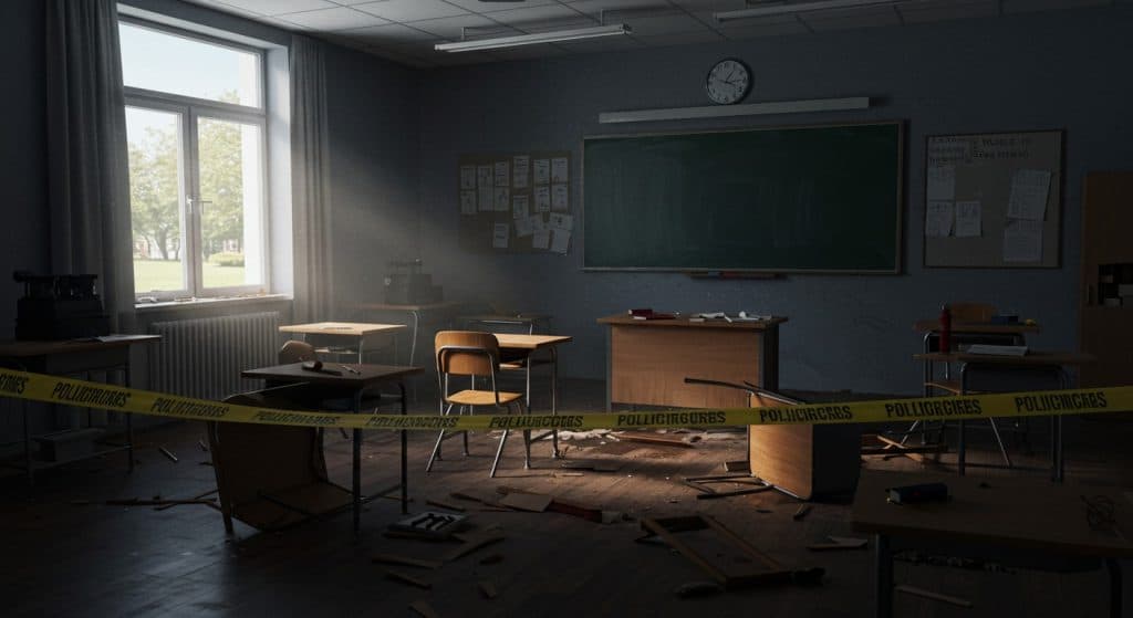 Attaque au Couteau en Lycée Allemand : Suspect Arrêté
