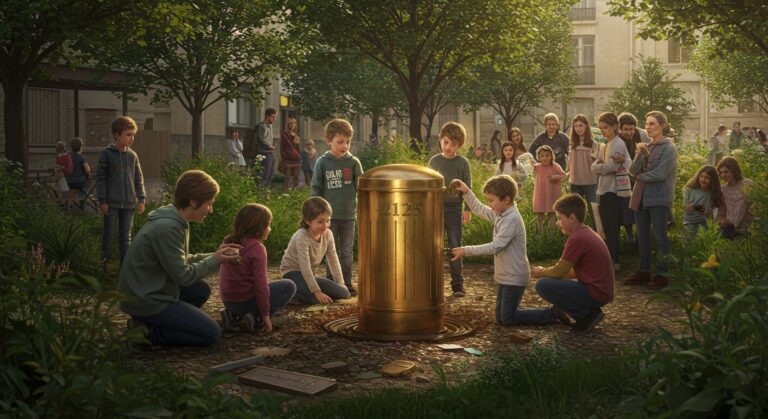 Aubervilliers : Une Capsule Temporelle Enfouie Jusqu’en 2125